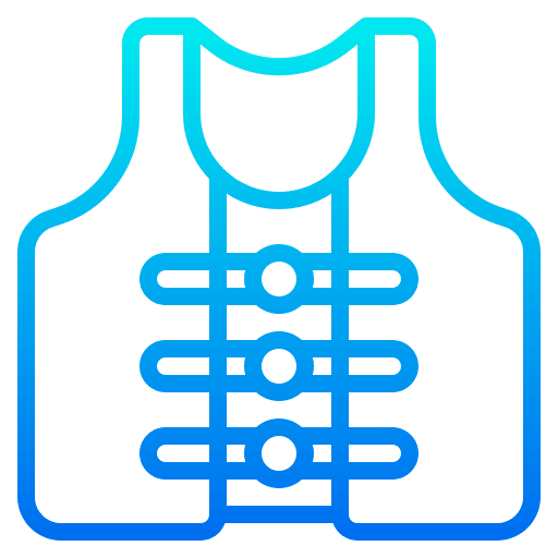 Life jacket high visibility vest security safety icon Life jacket high visibility vest security safety icon