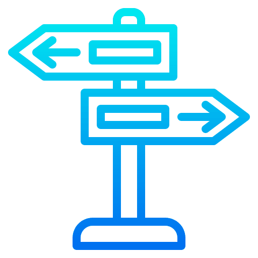 Signboard wayfinding panel signpost icon Signboard wayfinding panel signpost icon