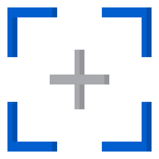 Camera focus multimedia option photo camera viewfinder icon