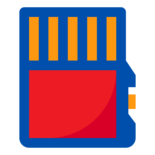 Sd card hardware memory card electronics icon