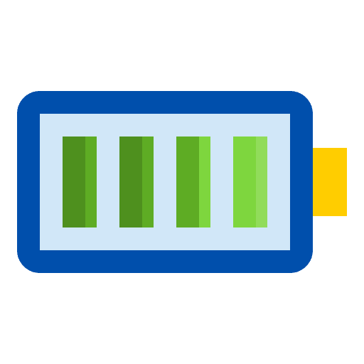 Full battery full battery battery status battery level icon Full battery full battery battery status battery level icon