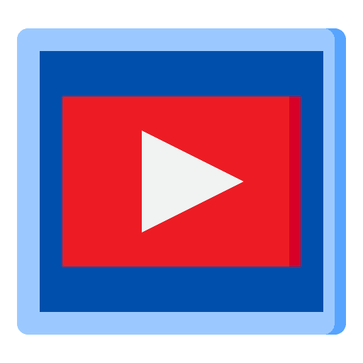 Video player play button multimedia video player icon Video player play button multimedia video player icon