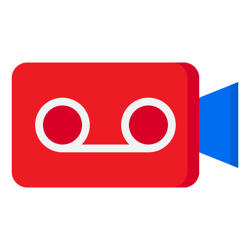 Video record interface ui music player icon Video record interface ui music player icon