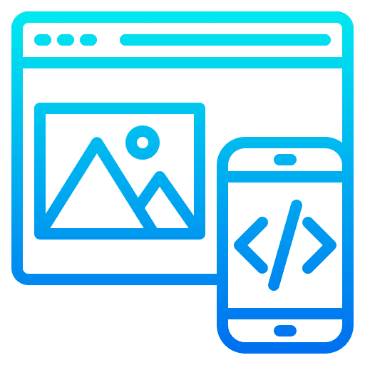Web design development website coding icon