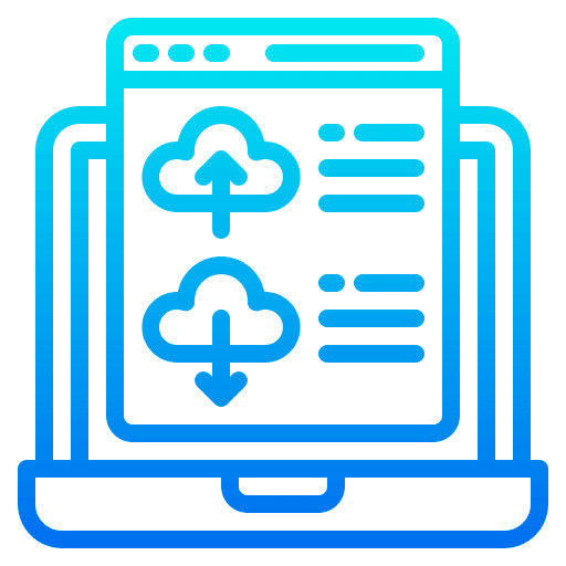 Cloud server seo and web database cloud server icon Cloud server seo and web database cloud server icon