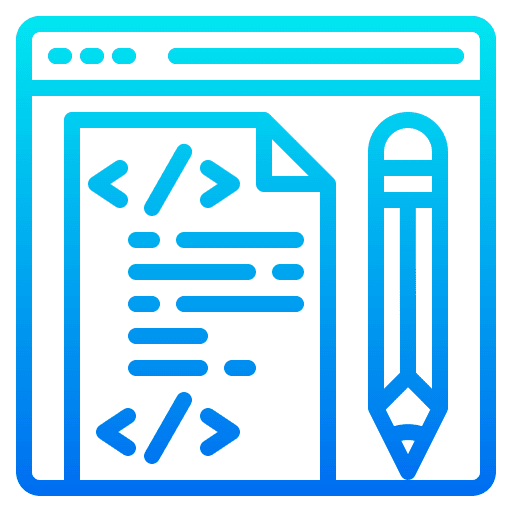 Web development seo and web web development programmer icon Web development seo and web web development programmer icon