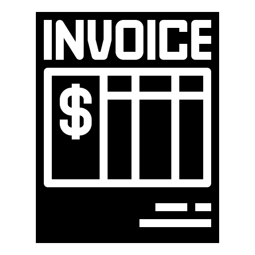Invoice invoice payment finance icon Invoice invoice payment finance icon