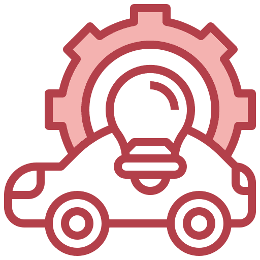 Deep learning science fiction vehicle car icon Deep learning science fiction vehicle car icon
