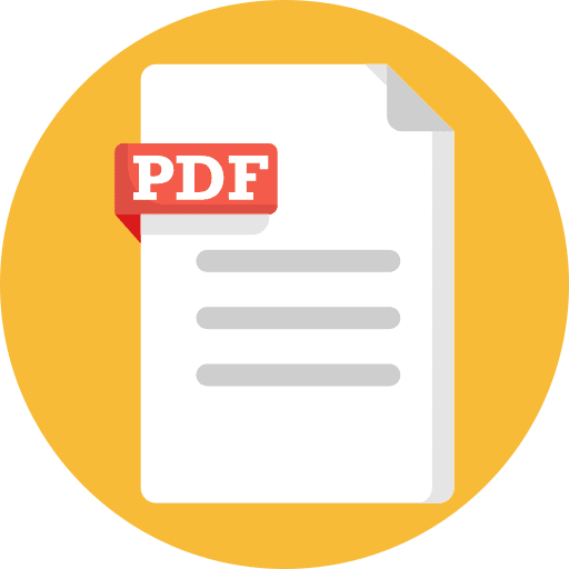 Pdf file folder file format format icon