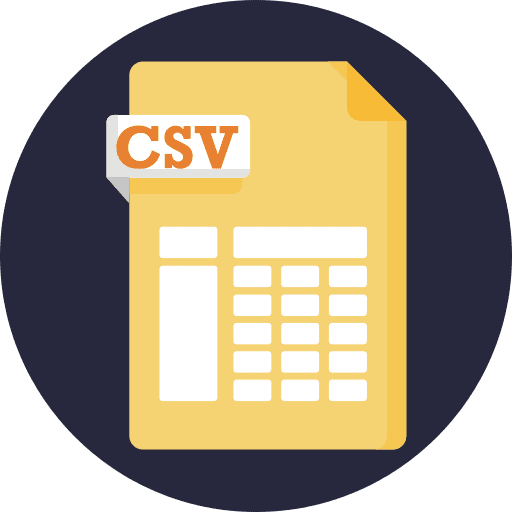 Csv file format csv csv file format interface icon Csv file format csv csv file format interface icon