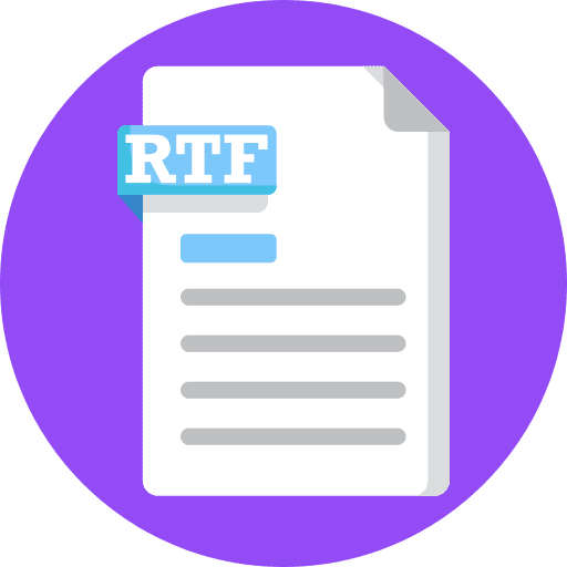 Rtf extension rtf symbol rtf file files and folders icon Rtf extension rtf symbol rtf file files and folders icon