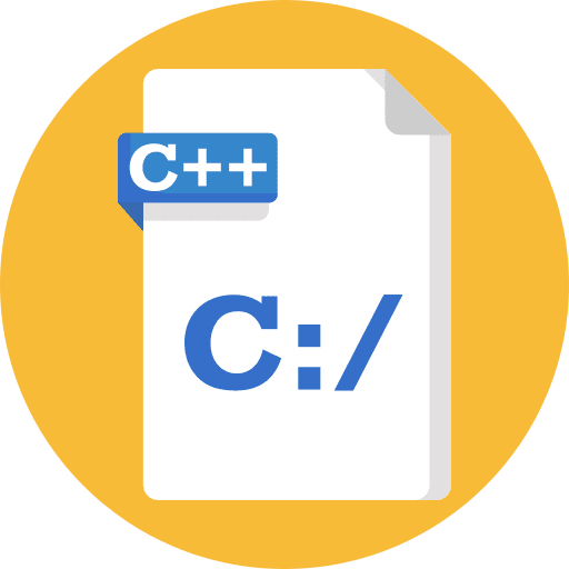 File extension webpage development c++ icon File extension webpage development c++ icon