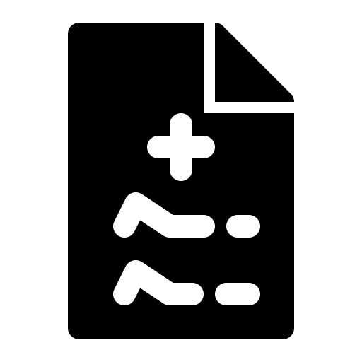 Recipe recipe document paper icon