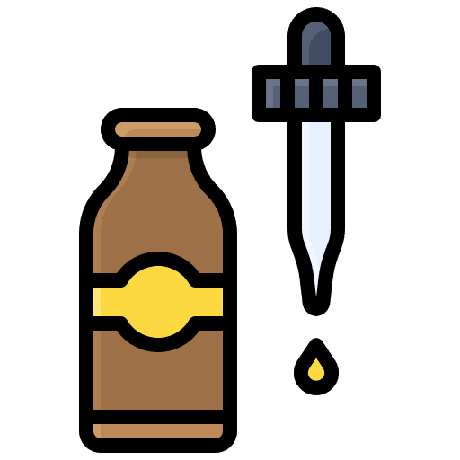 Dropper healthcare and medical supplement vitamin icon