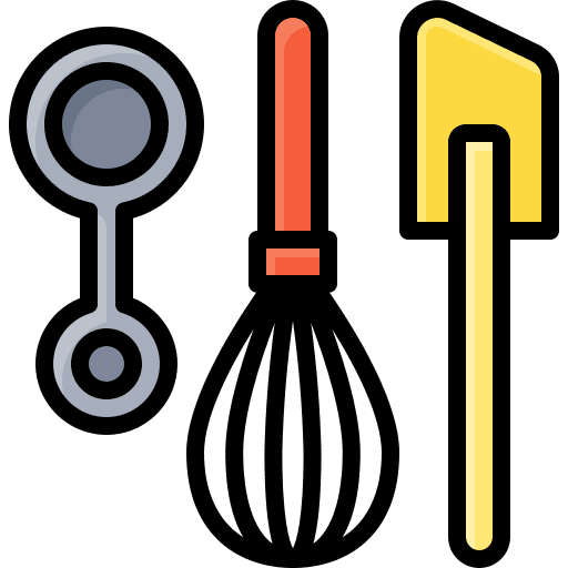 Kitchen utensil whisk kitchen utensil bakery icon