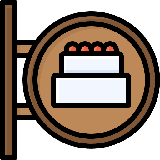 Bakery shop food bakery shop bakery icon