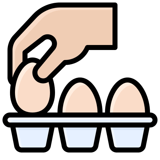 Eggs egg carton tray carton icon