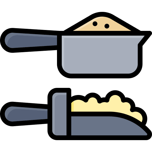 Ingredient measure kitchenware ingredient icon