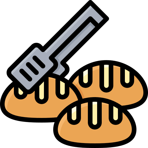 Tongs food and restaurant tongs kitchenware icon