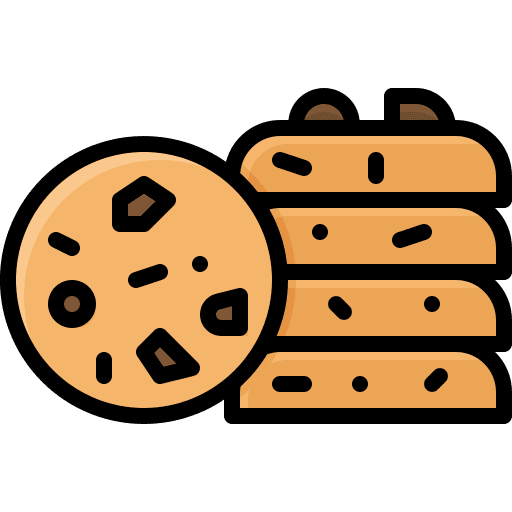Cookies sweet cookie bakery icon
