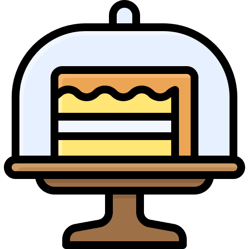 Cake bakery food sweet icon