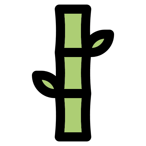 Bamboo botanical environment bamboo icon