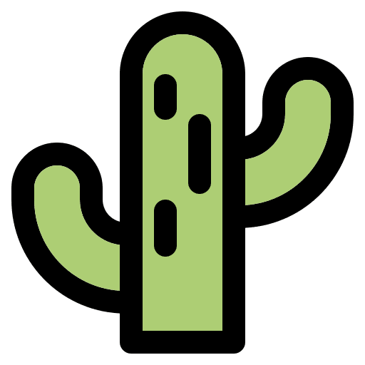 Cactus botanical desert cactus icon Cactus botanical desert cactus icon