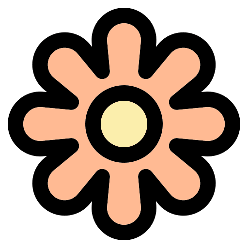 Flower nature ecology environment icon