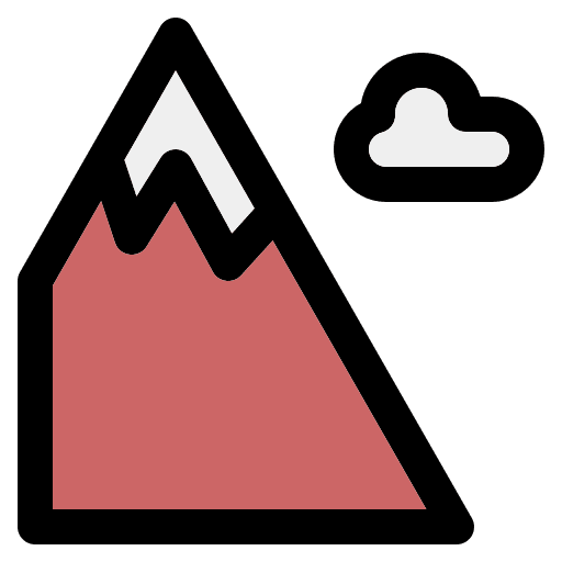 Mountain mountain altitude landscape icon