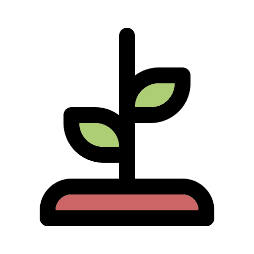 Seeds sprout growing seed ecology icon Seeds sprout growing seed ecology icon