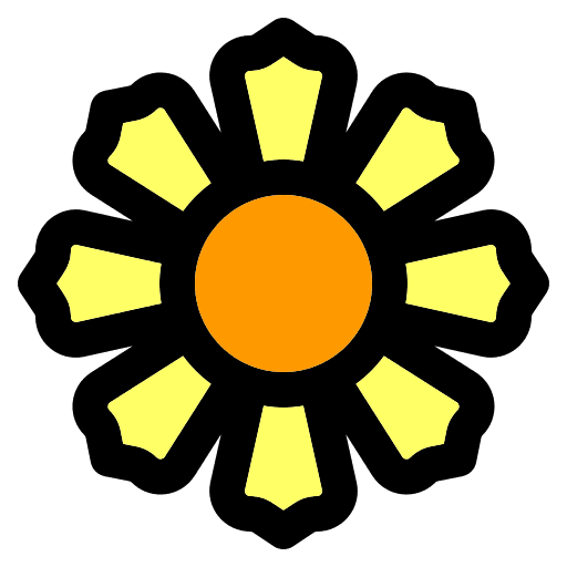 Flower blossom flower nature icon Flower blossom flower nature icon