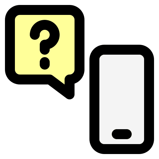 Question communications question e learning icon Question communications question e learning icon