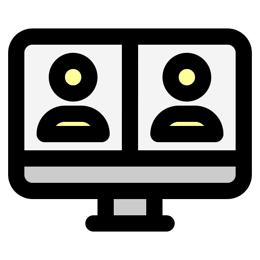 Video call school communications video call icon Video call school communications video call icon