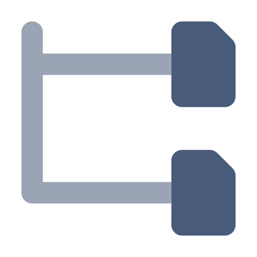 File art and design data node icon