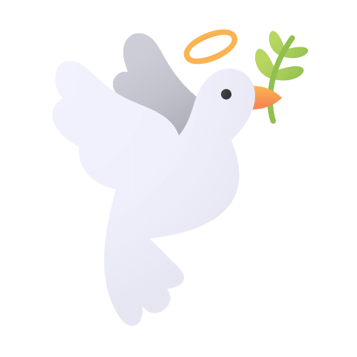 Holy spirit holy spirit dove animal icon