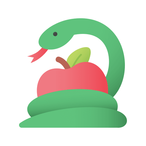 Sin sin apple fruit icon