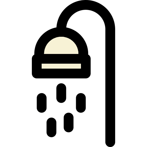 Shower wash wellness clean icon