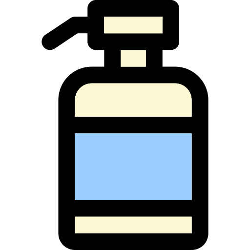 Soap bathroom furniture and household soap icon