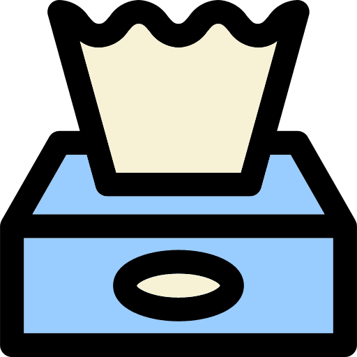 Tissue box wash miscellaneous hygienic icon