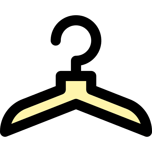 Hanger wardrobe miscellaneous clothing icon Hanger wardrobe miscellaneous clothing icon