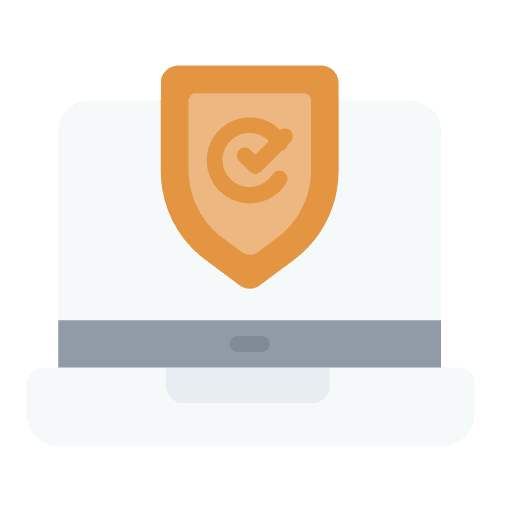 Secure digital currency secure quality icon