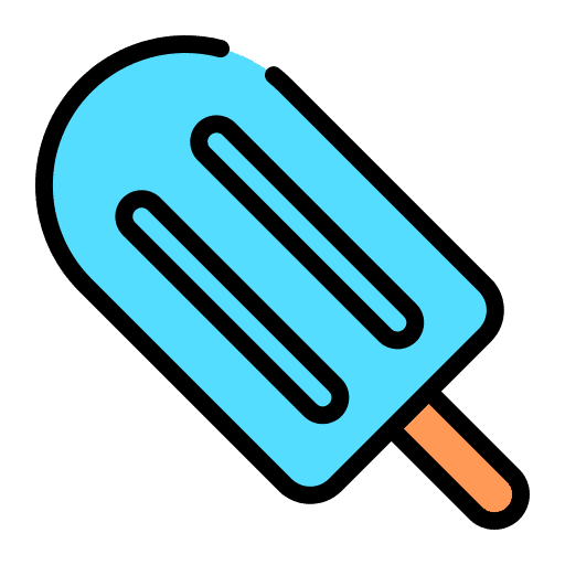 Popsicle sweet food summer dessert icon