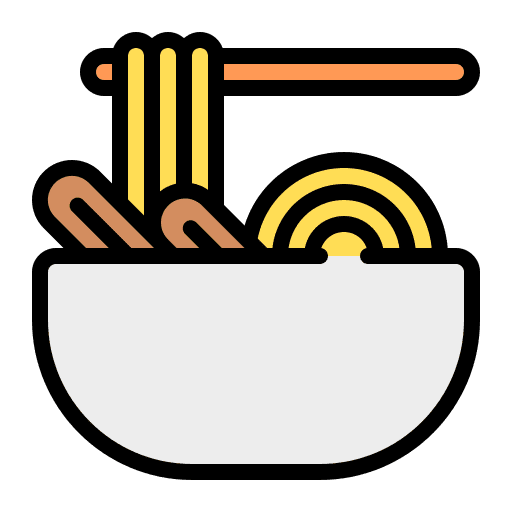 Ramen udon asian food ramen icon