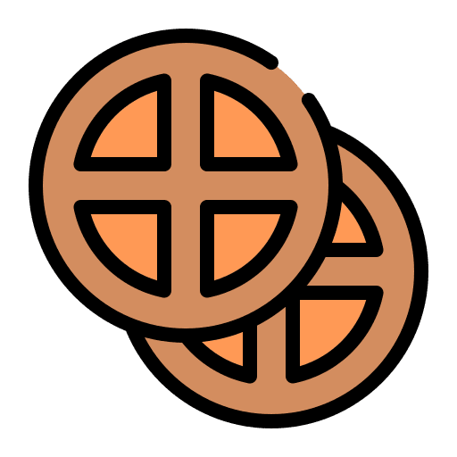 Waffle dessert bakery waffle icon Waffle dessert bakery waffle icon