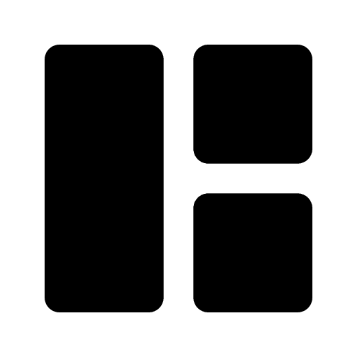 Layout grid layout menu icon