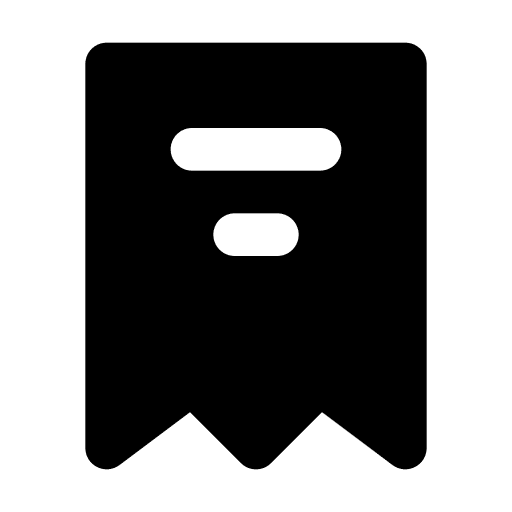 Receipt invoice bill payment icon