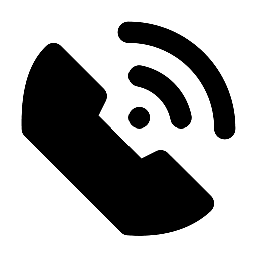 Phone call interface communications phone call icon