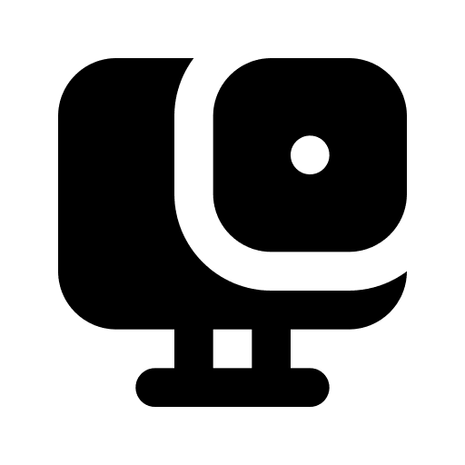 Action camera video camera photography technology icon