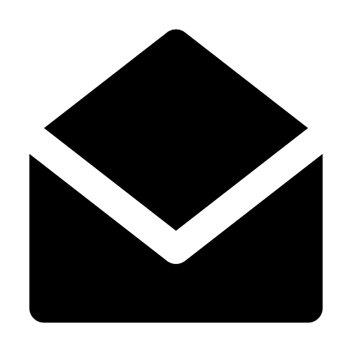 Email message mail open icon