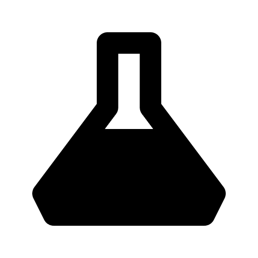 Lab laboratory flask science icon